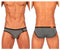 Private Structure LCUT4358 Barn Boy Low Rise Mini Brief Color Stone Gray